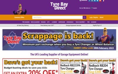 Tyre Bay Direct: Website SEO